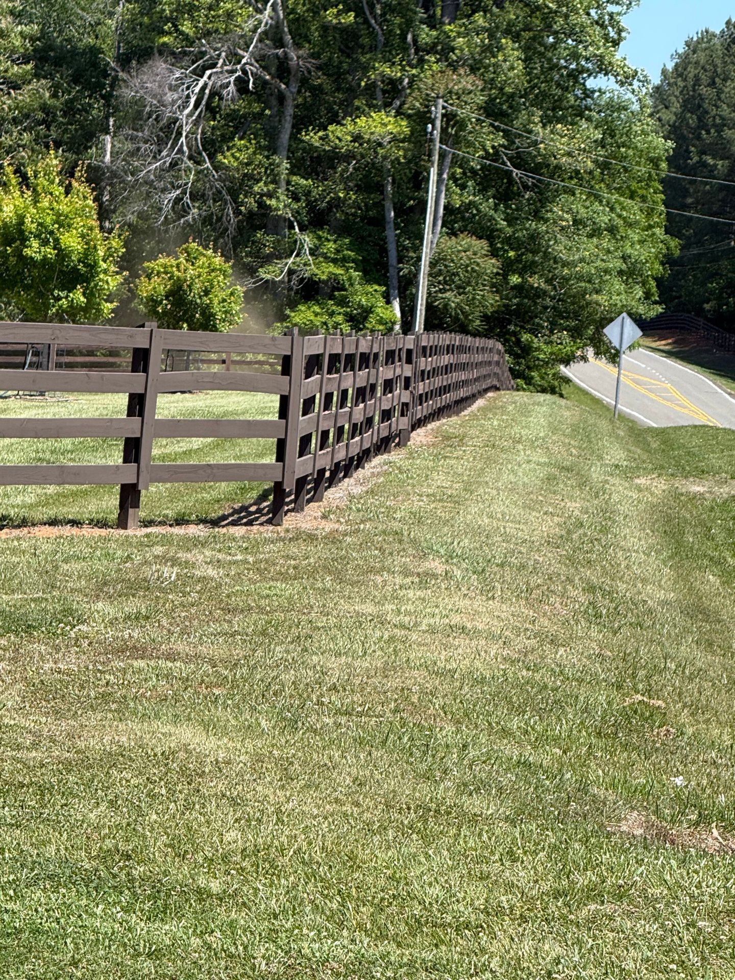 Fence Staining by Cortes Painting